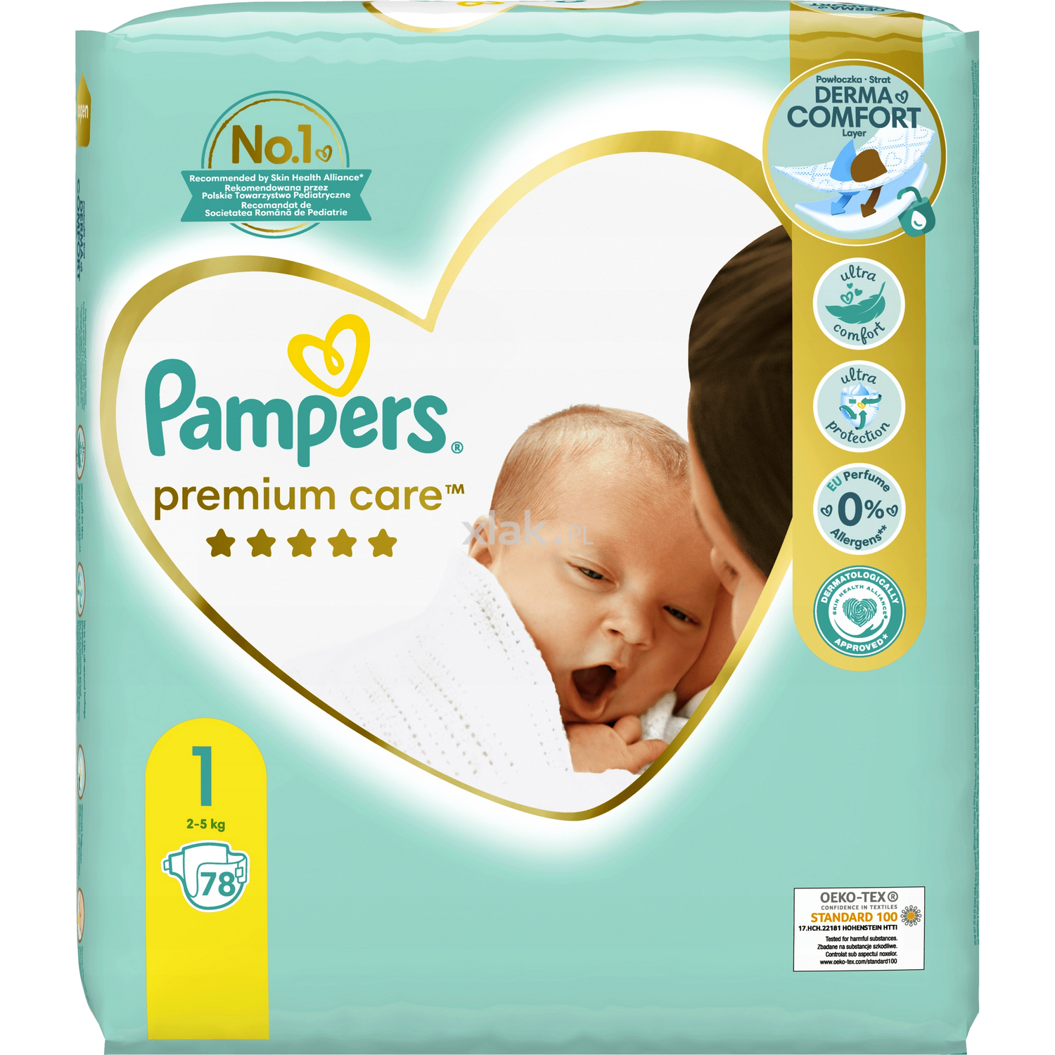 pieluchy pampers premium care 3 midi 120 szt