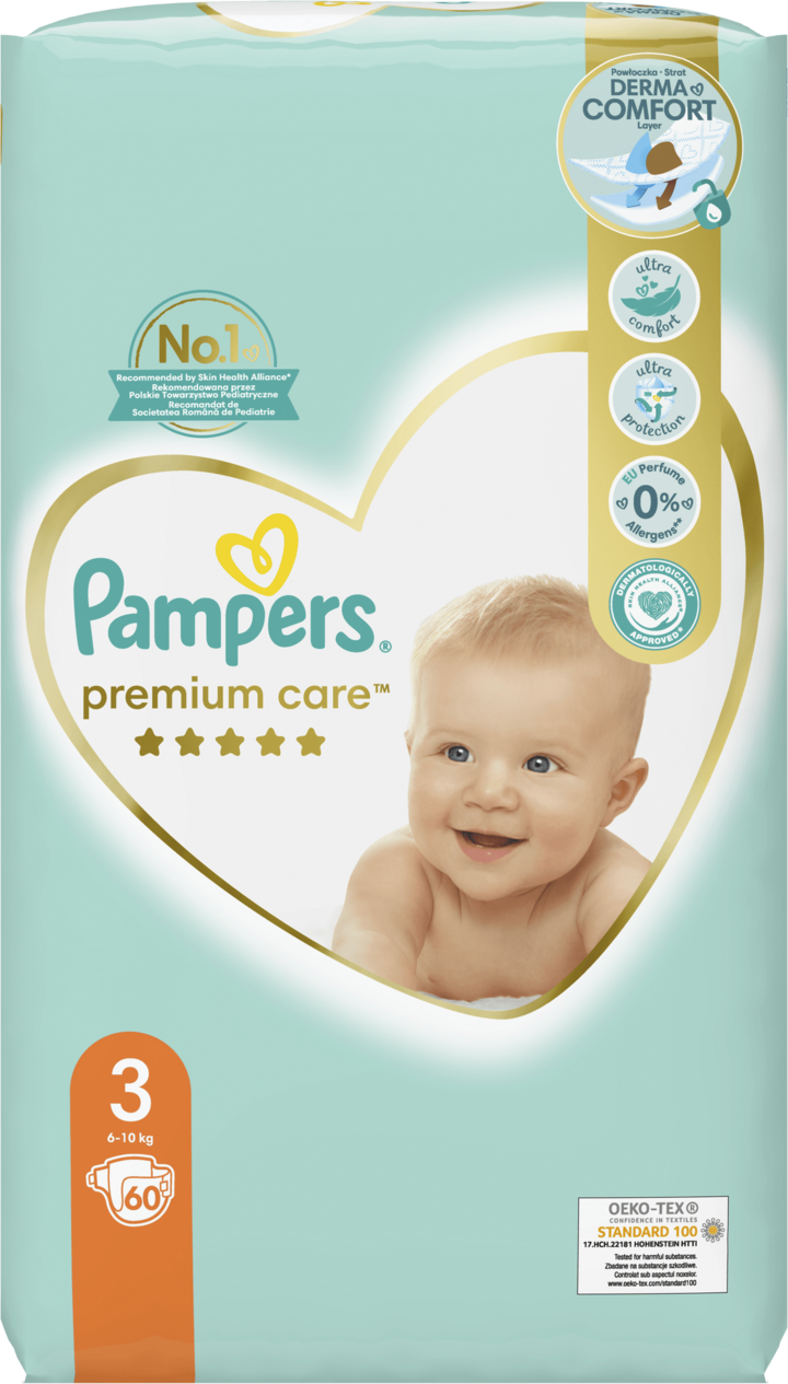 pampers premium care pieluchy 1 newborn 2-5 kg 88 unidades