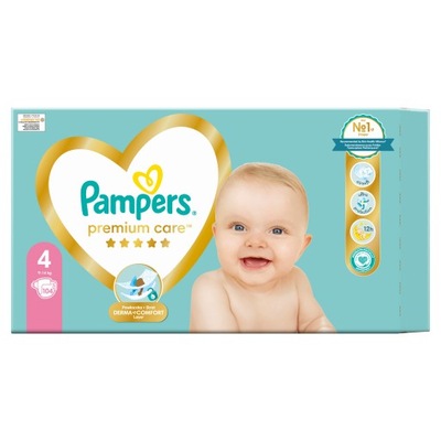 pieluchy pampers premium care 1 newborn 2 mini 168 szt