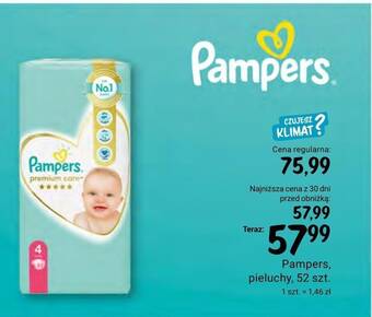 tesco pampers premium care pieluchomajtki 5