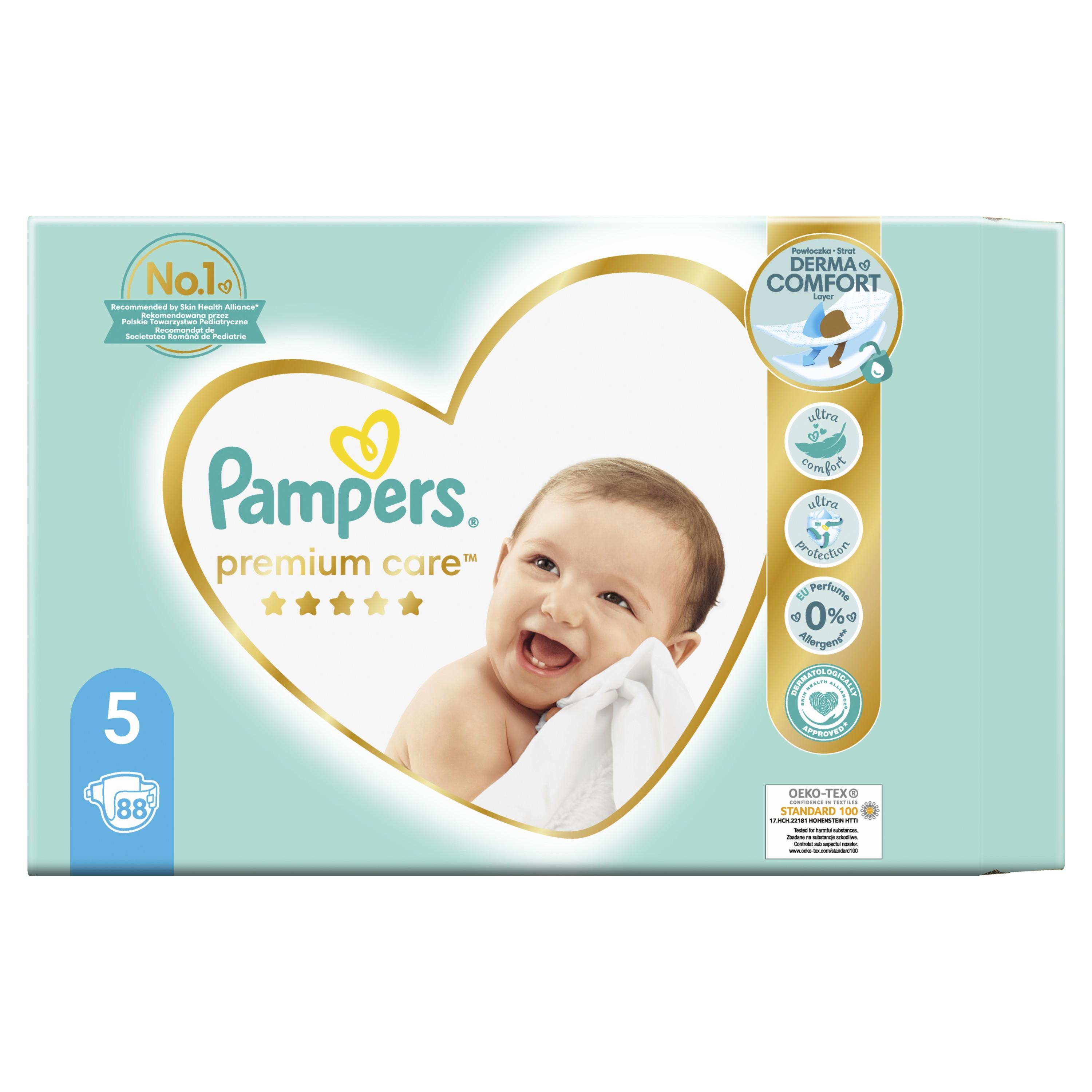 pampers premium.care rumianek