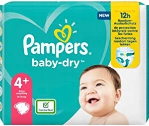 pampers active baby pieluchy jednorazowe rozmiar 4 maxi 58 szt