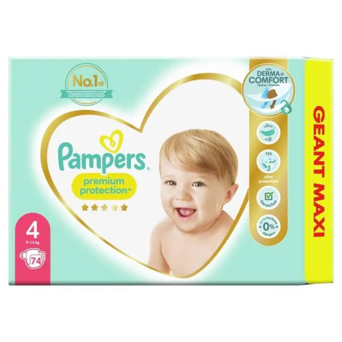 pampers 3 124 pack