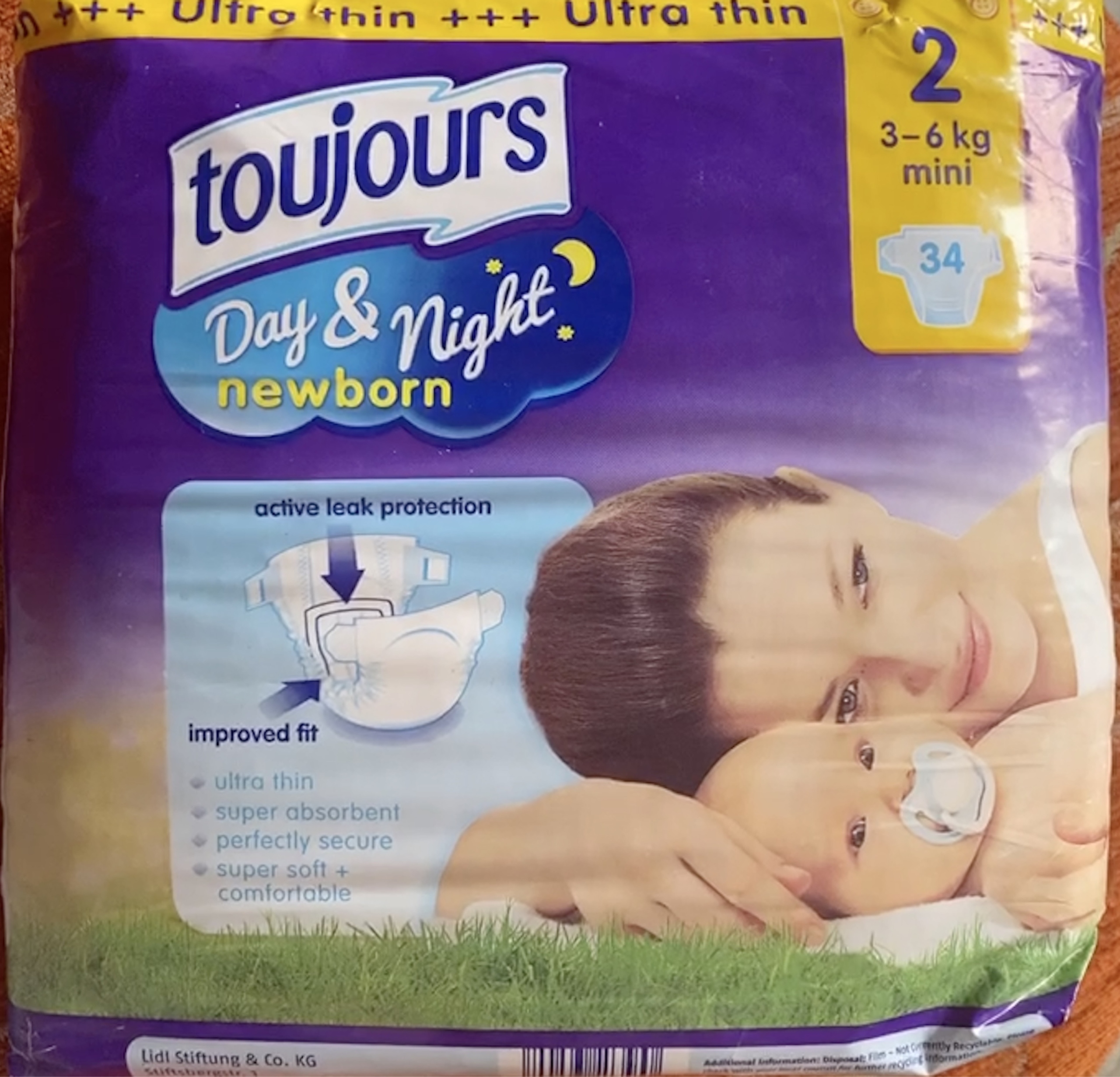 pampers lidl lupilu