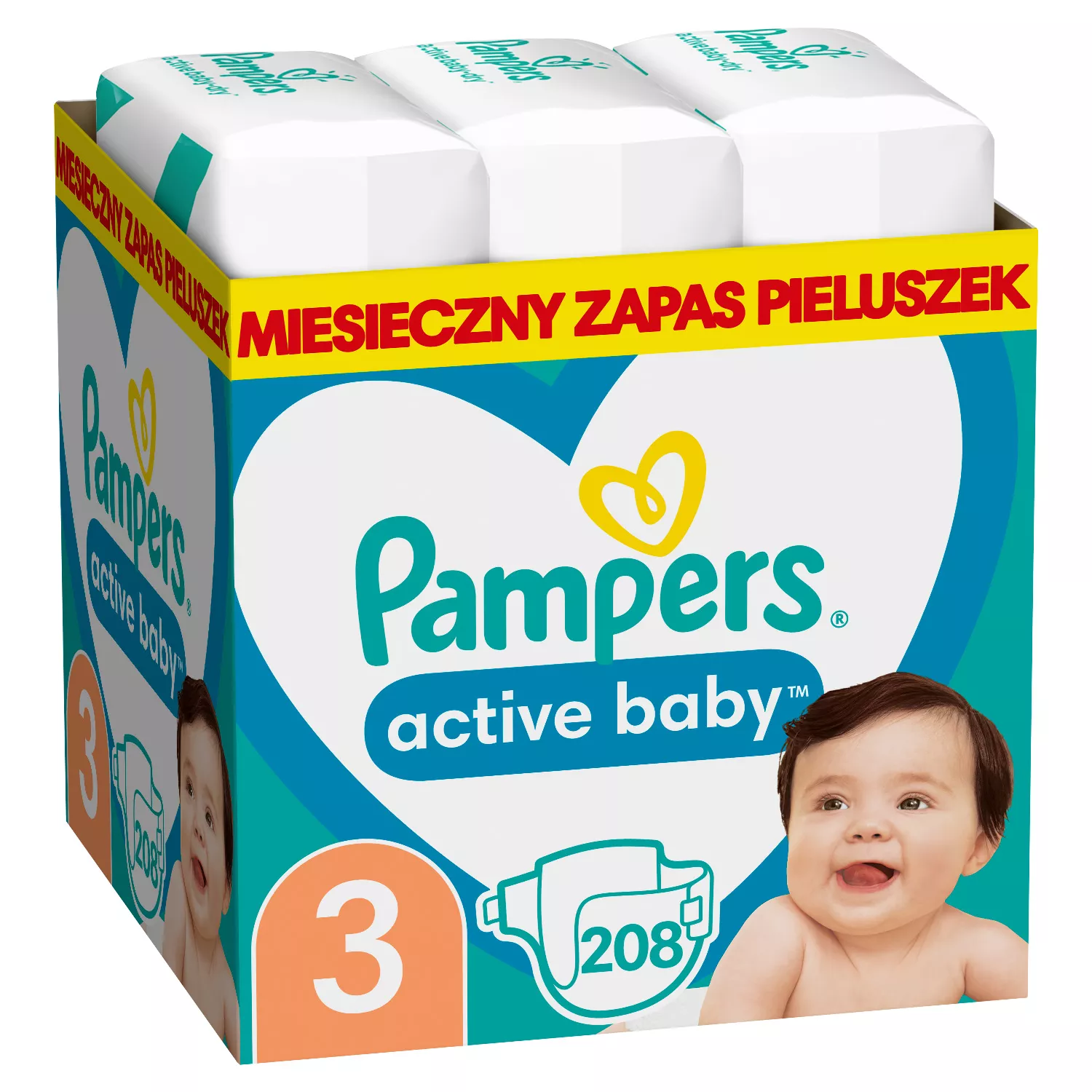 pampers 2 62 sztuki