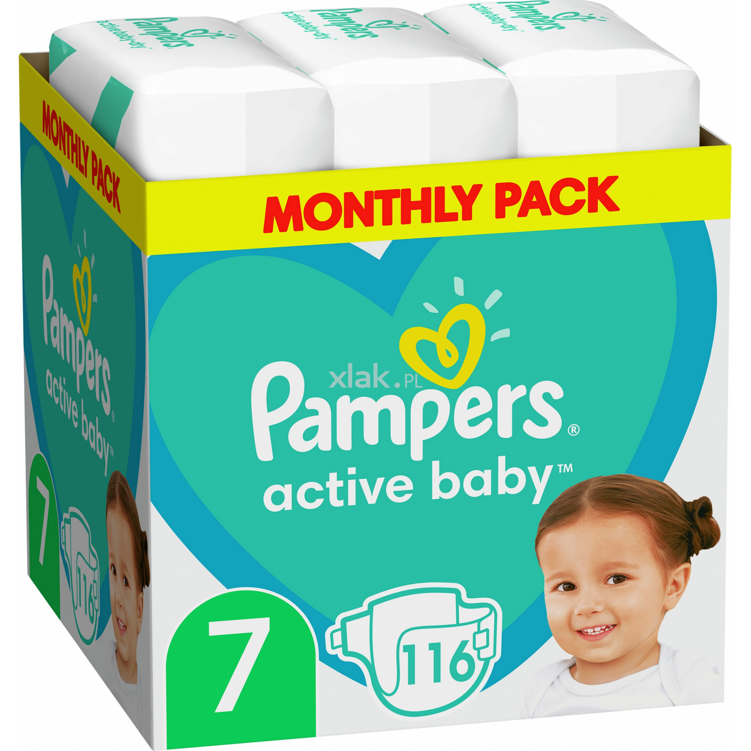 pampers naturally clean chusteczki nawilżane 6 x 64 szt