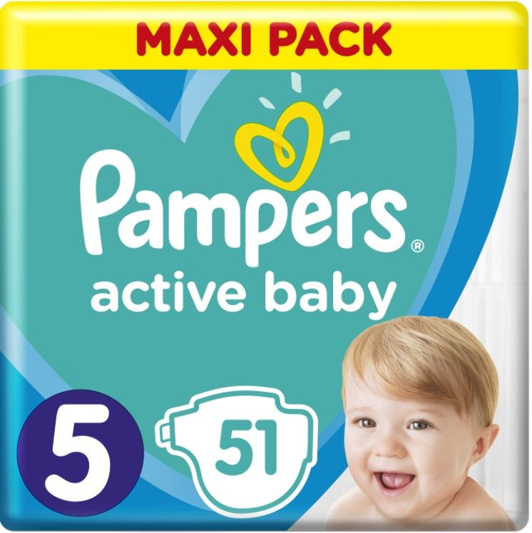 pampers active baby dry pieluchy rozmiar 3 midi 68 szt