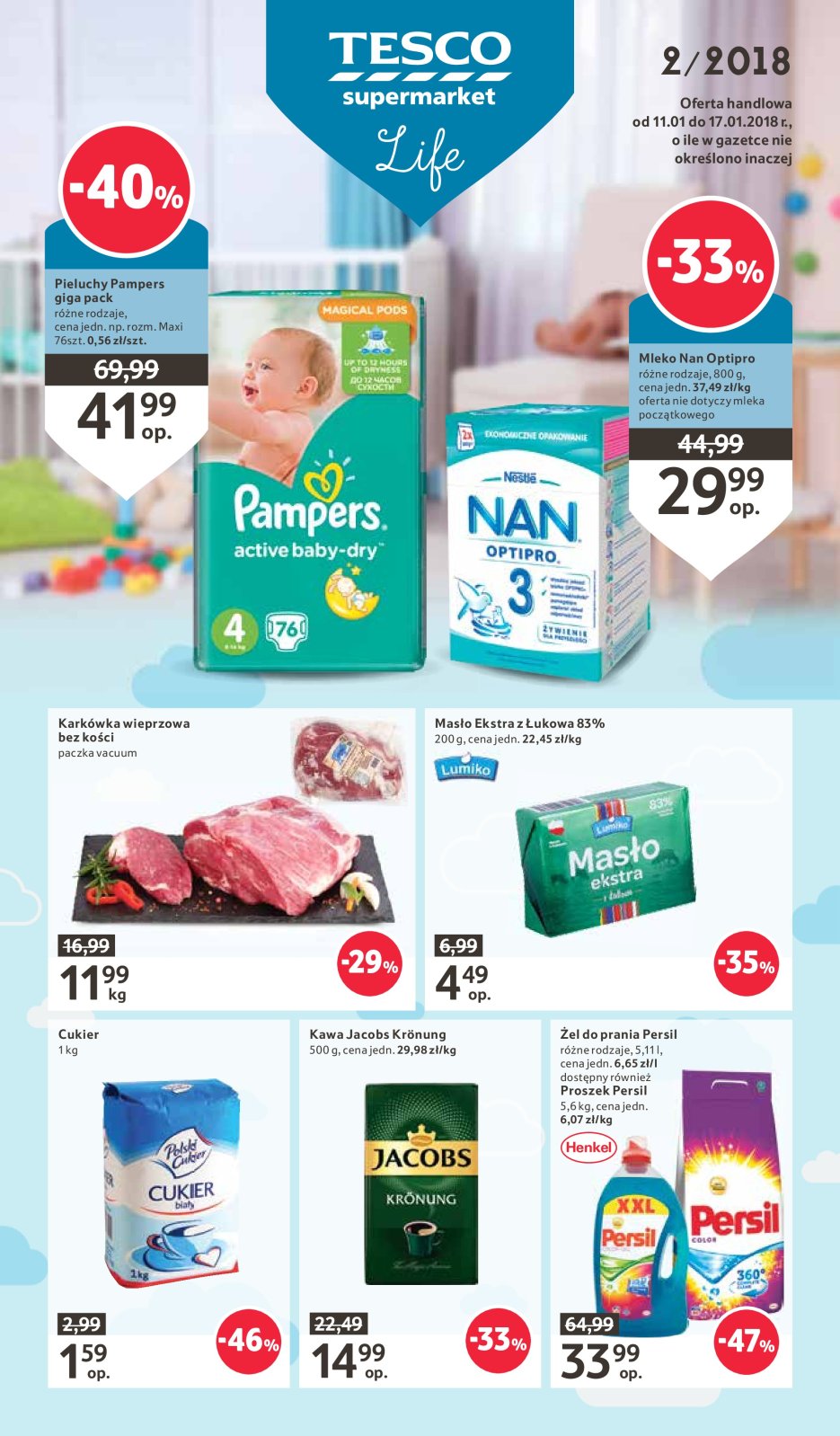 przód pampers