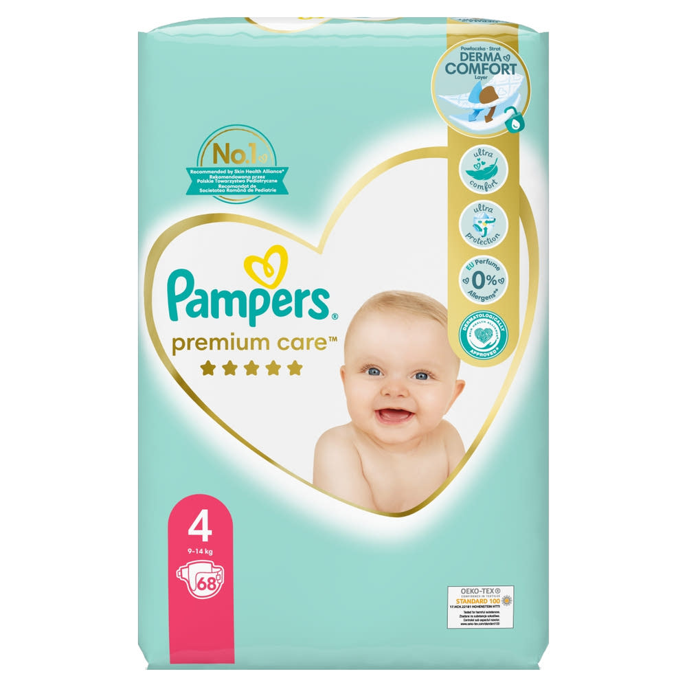 pampers premium care 4 104 sztuki cena