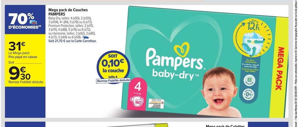 pieluchy pampers w netto od listopada