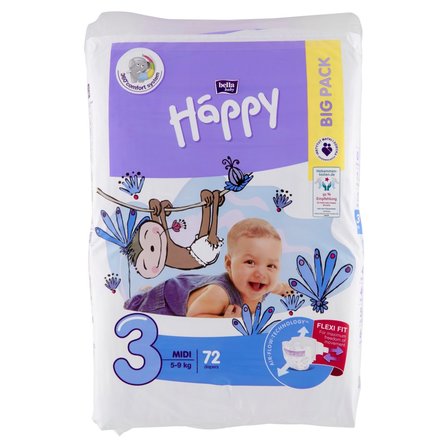 pampers premium care pieluchy jednorazowe rozmiar 3 midi 204 szt