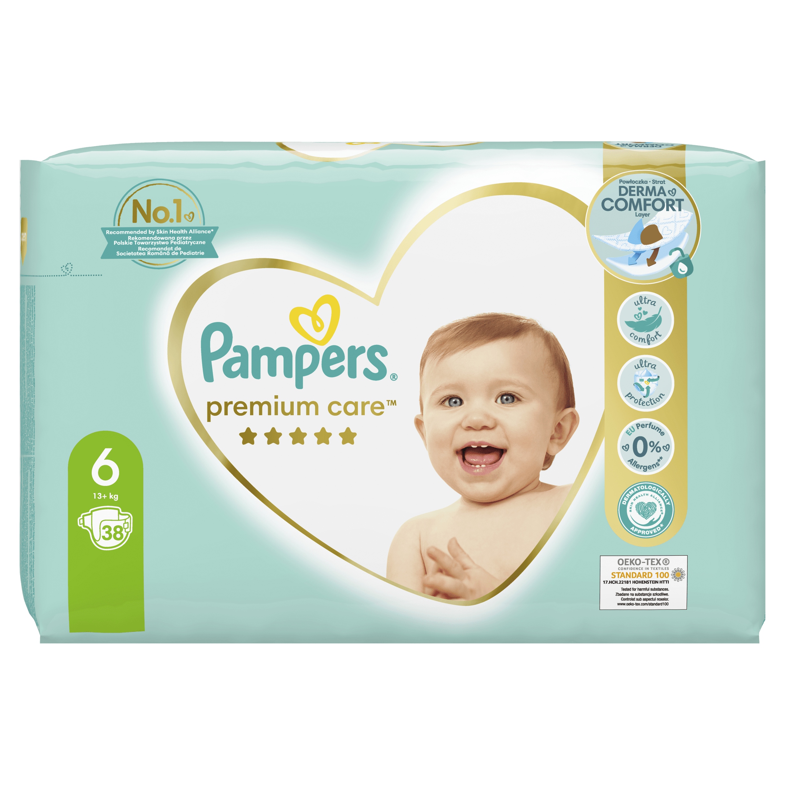 pampers pieluchy 1 43 sztuki