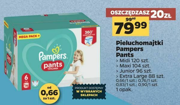 pampers pure 2 akce