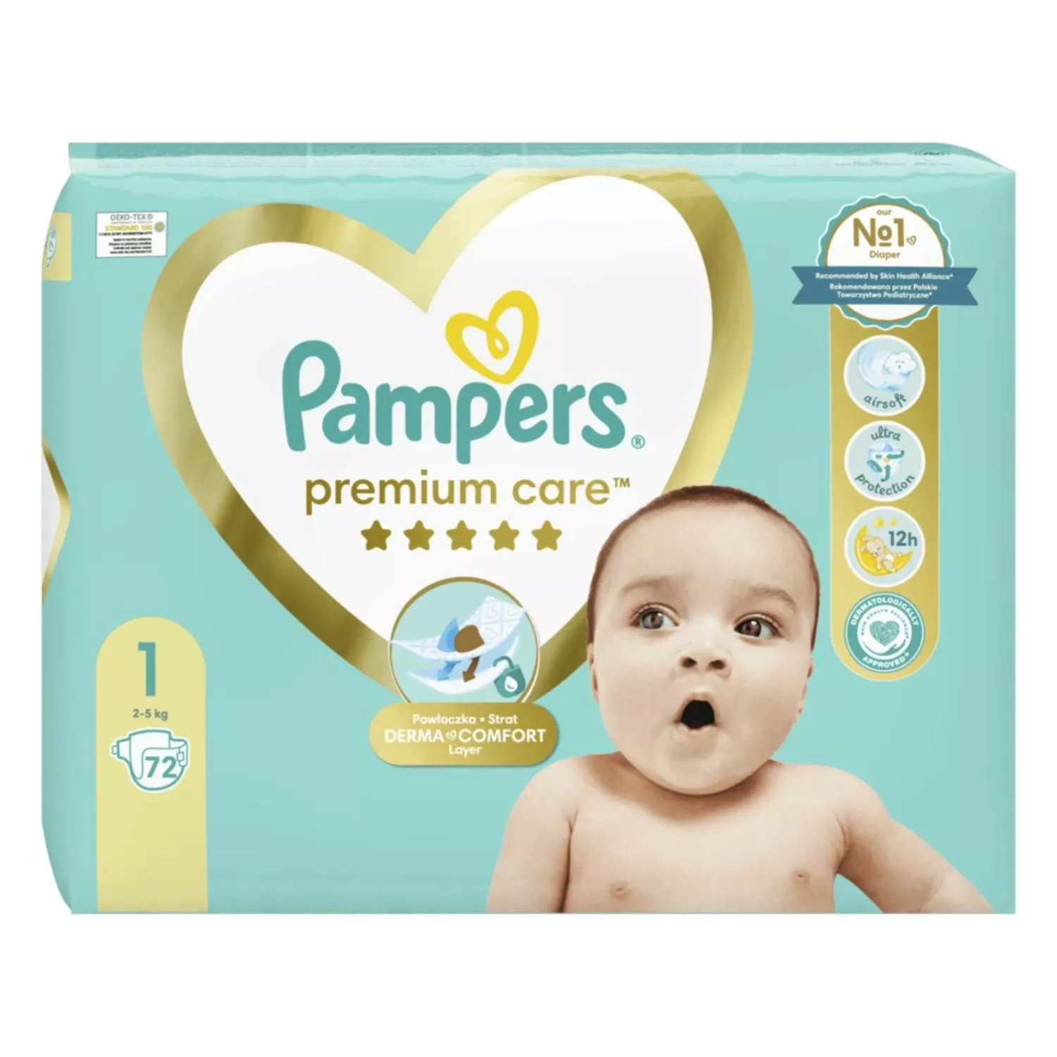 pieluchy 1 new baby pampers