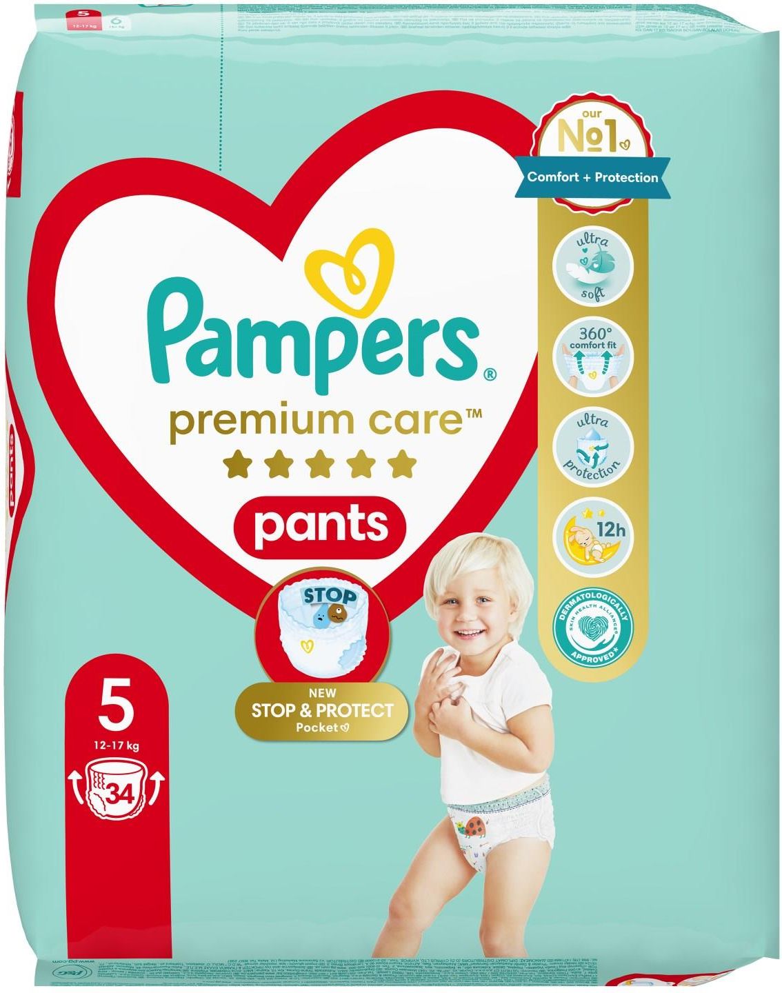 pampers 4+ 12h