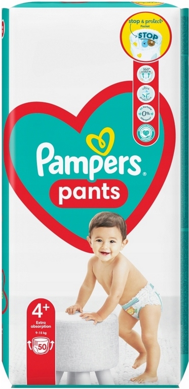 chusteczki nawilżane pampers w pudełku