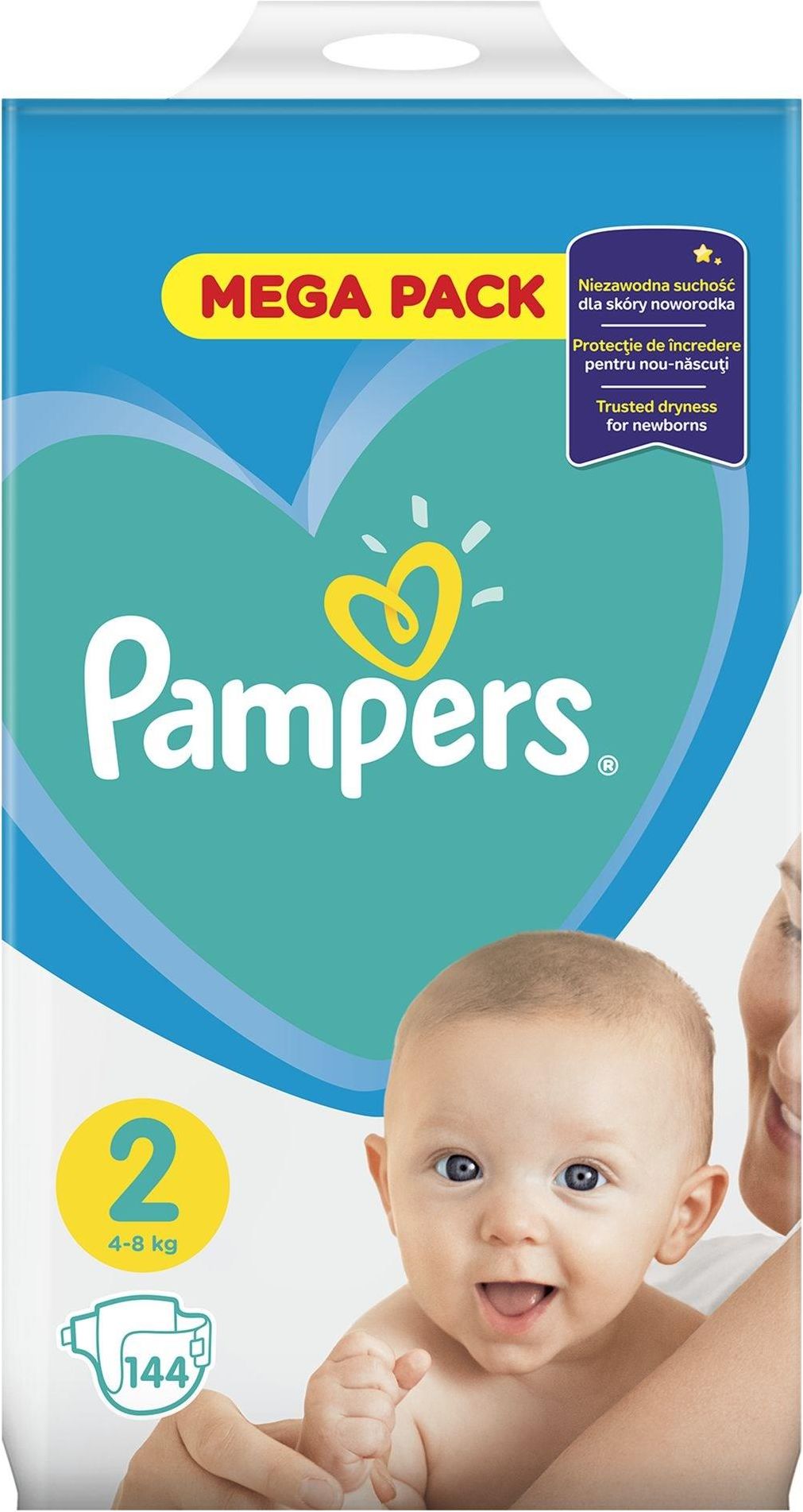 pampers new baby chusteczki nawilżane sensitive 54 sztuki