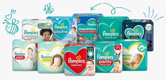 pampers premium protection 4 39 stück