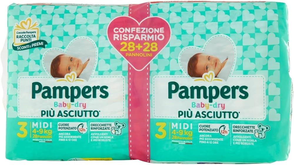 sklad wkladu w pieluzce pampers