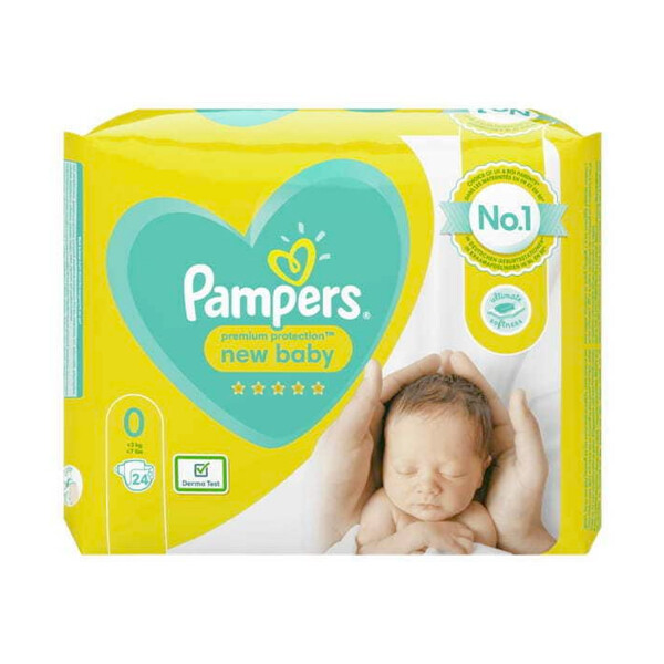 pampers 124 pack