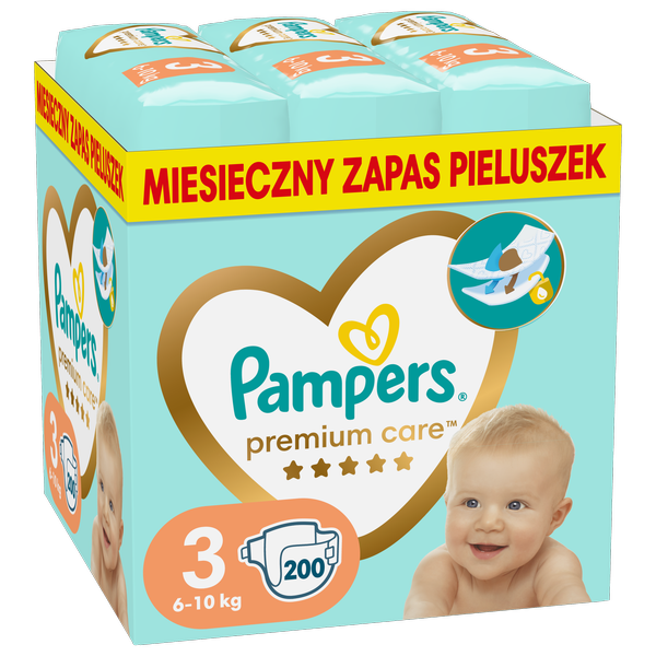 pieluszki typu pampers 6 do 25 kg