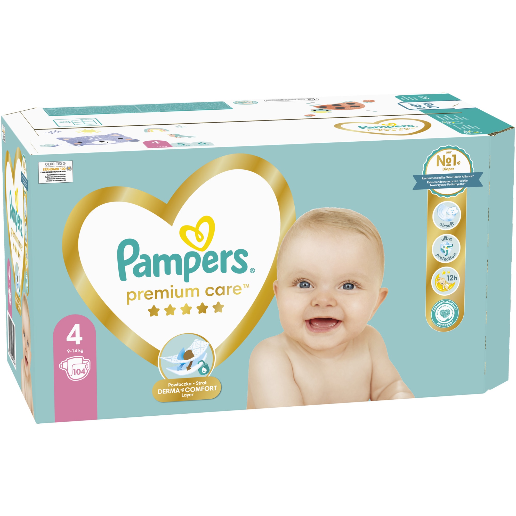 pampers na tacce z mięsem