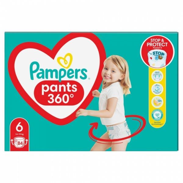 pampers pieluchomajtki maxi pants 4