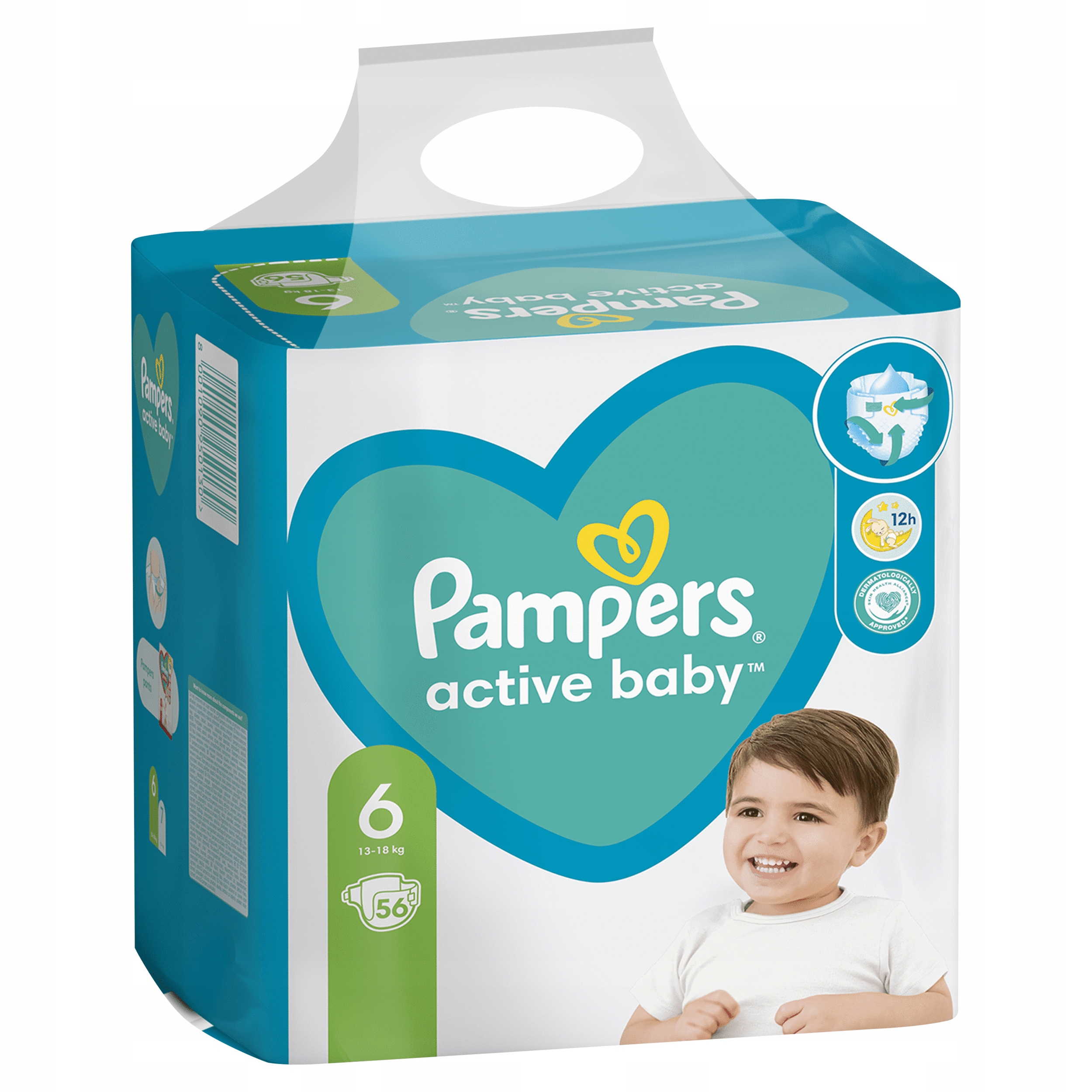 pampers active baby 3 giant pack