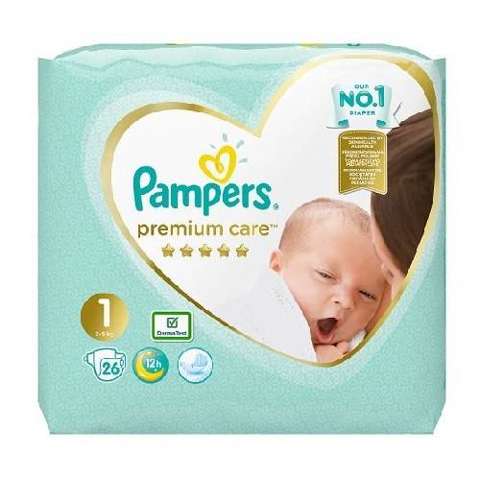 pampers newbaby-dry pieluchy rozmiar 2 mini 3-6kg 43 sztuki