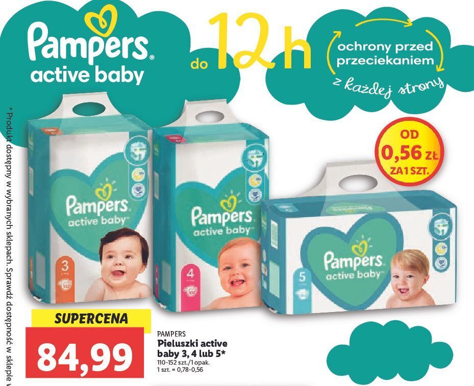 pampers fresh clean chusteczki