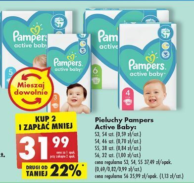 pampers new baby dry 2 ceneo