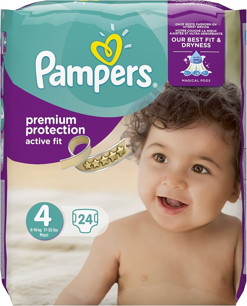 pampers active baby-dry pieluchy jednorazowe rozmiar 4