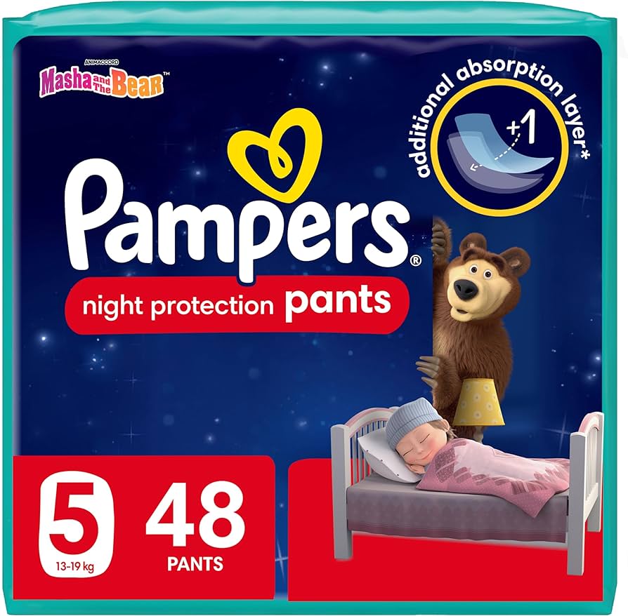 pampers jumbo paack size 8