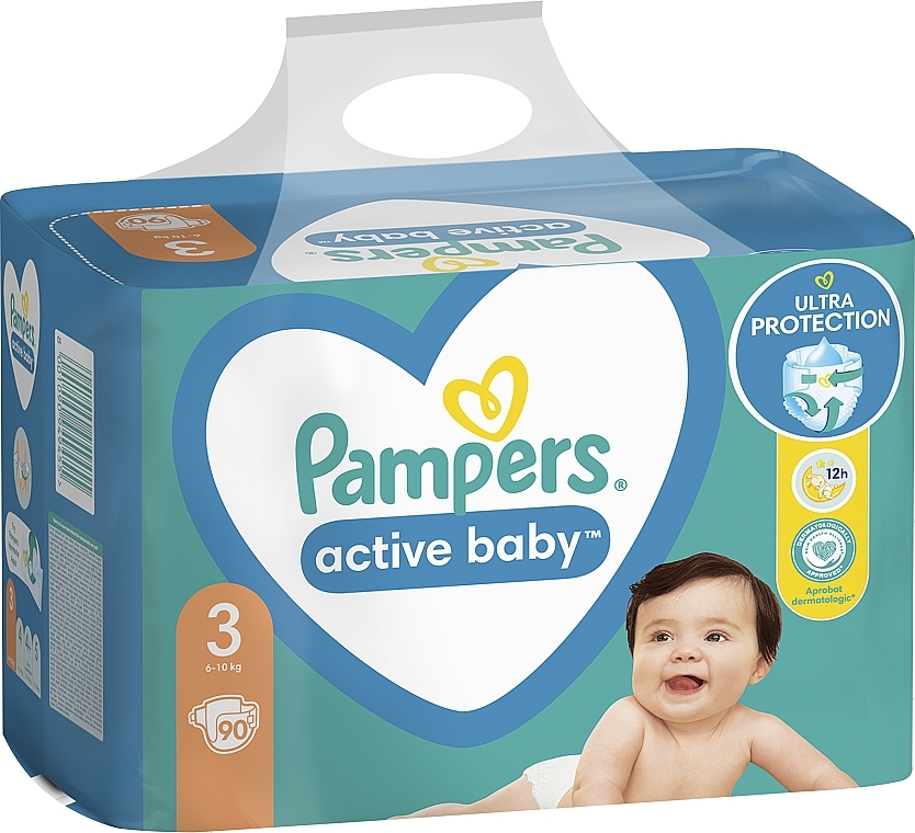 pampers zakladanie pieluchy