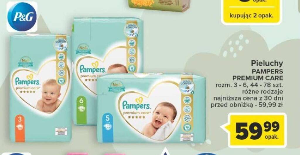 pieluchy pampers promocja auchan