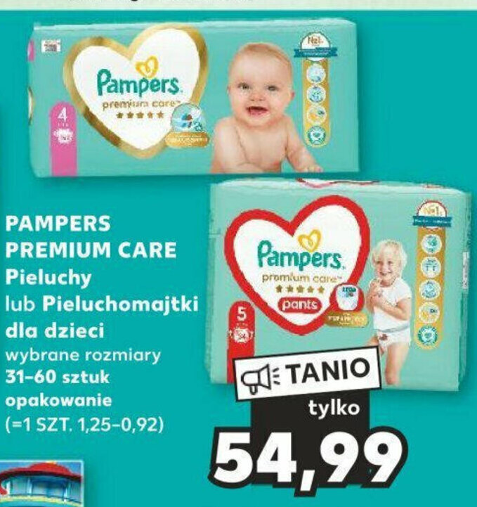 promocja pampers premium care