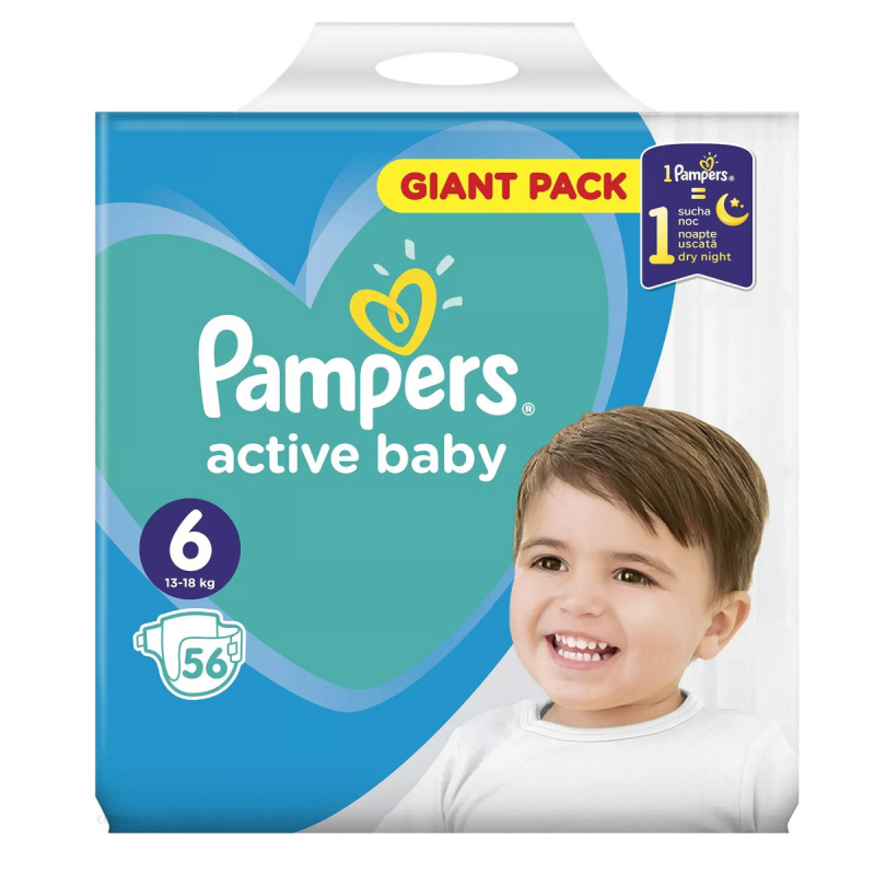 pampers 3 128 sztuk