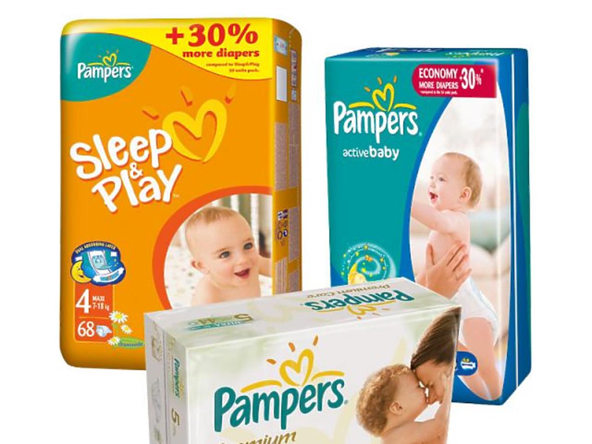 ceneo pampers 6