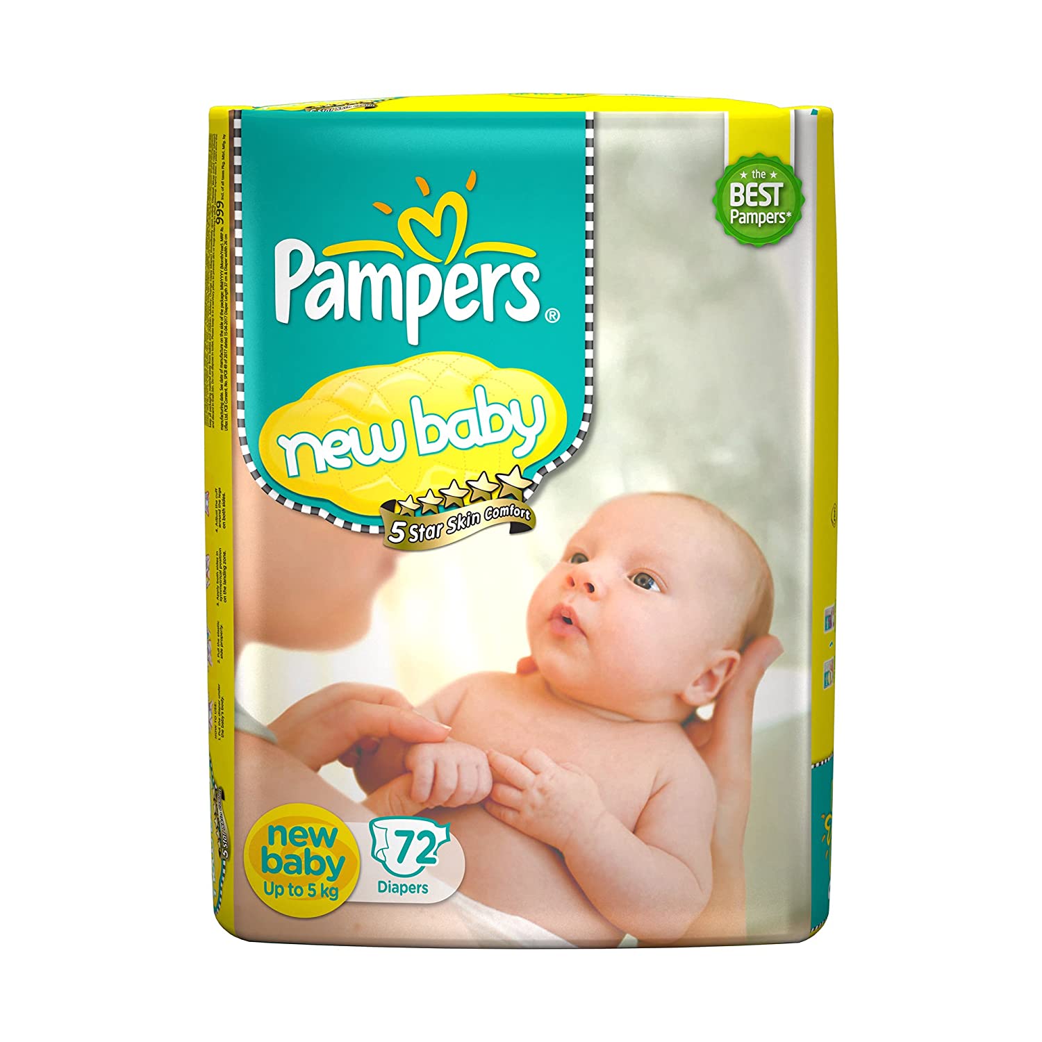 pieluszki jednorazowe z wycięciem na pępek pampers