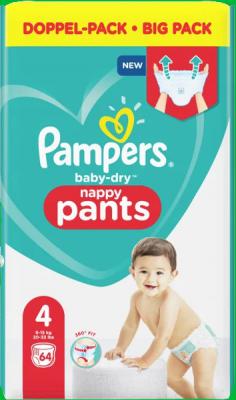 fresh clean pampers 4 x cena