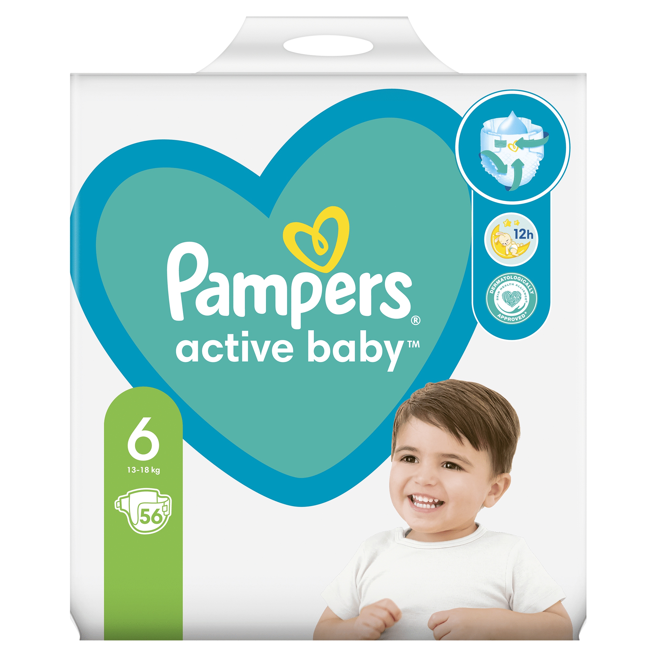 pampers active baby-dry 4 maxi 49 sztuk