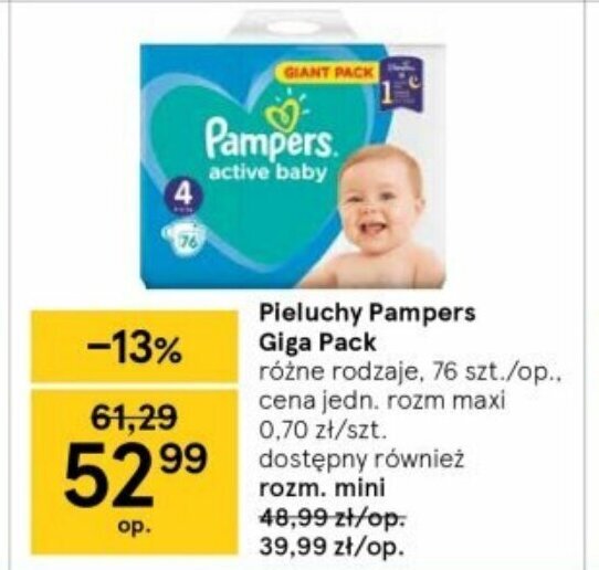 pampers 5 active baby mega pack ceneo