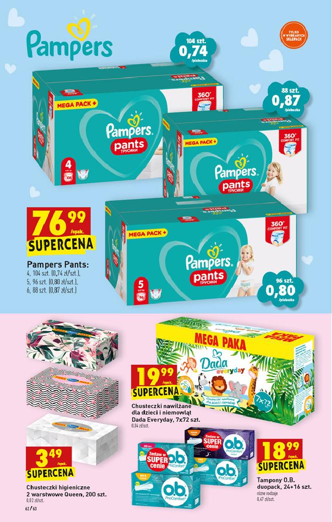 założony pampers proces pielęgnowania