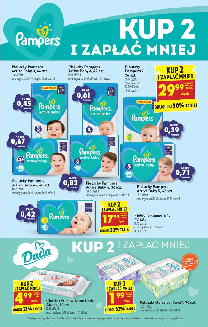 pampers pants opis pieluszki właściwości