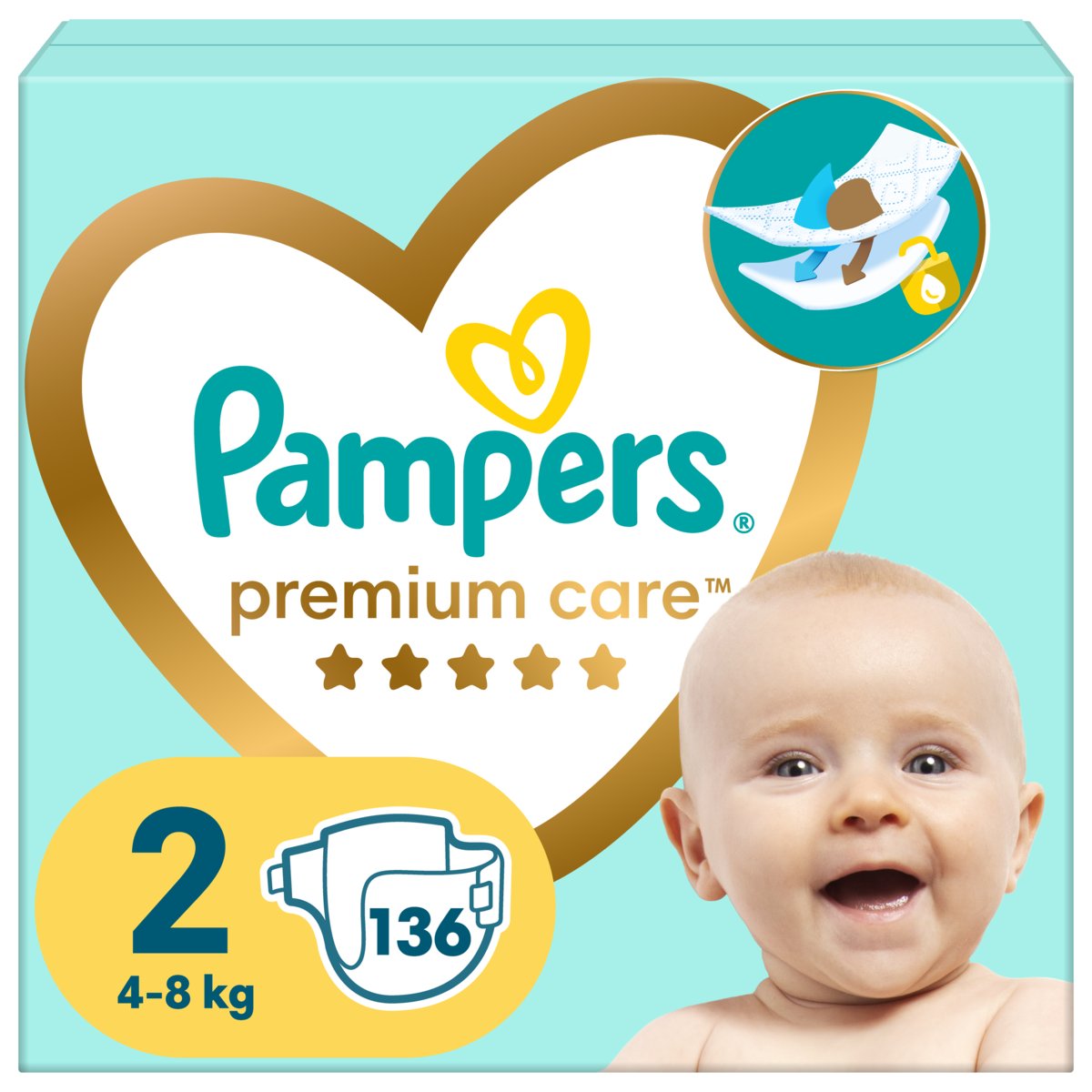 pampers newborn 43 szt cena