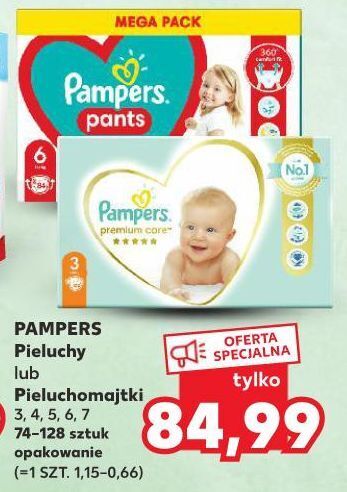 pampers premium care 4 52szt