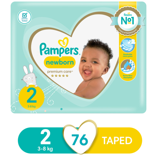 pampers new baby pieluchy rozmiar 1 newborn 2-5kg 43 sztuki