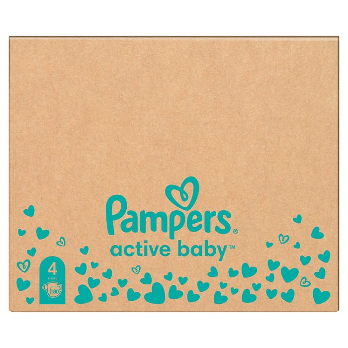 pieluchy pampers zółte