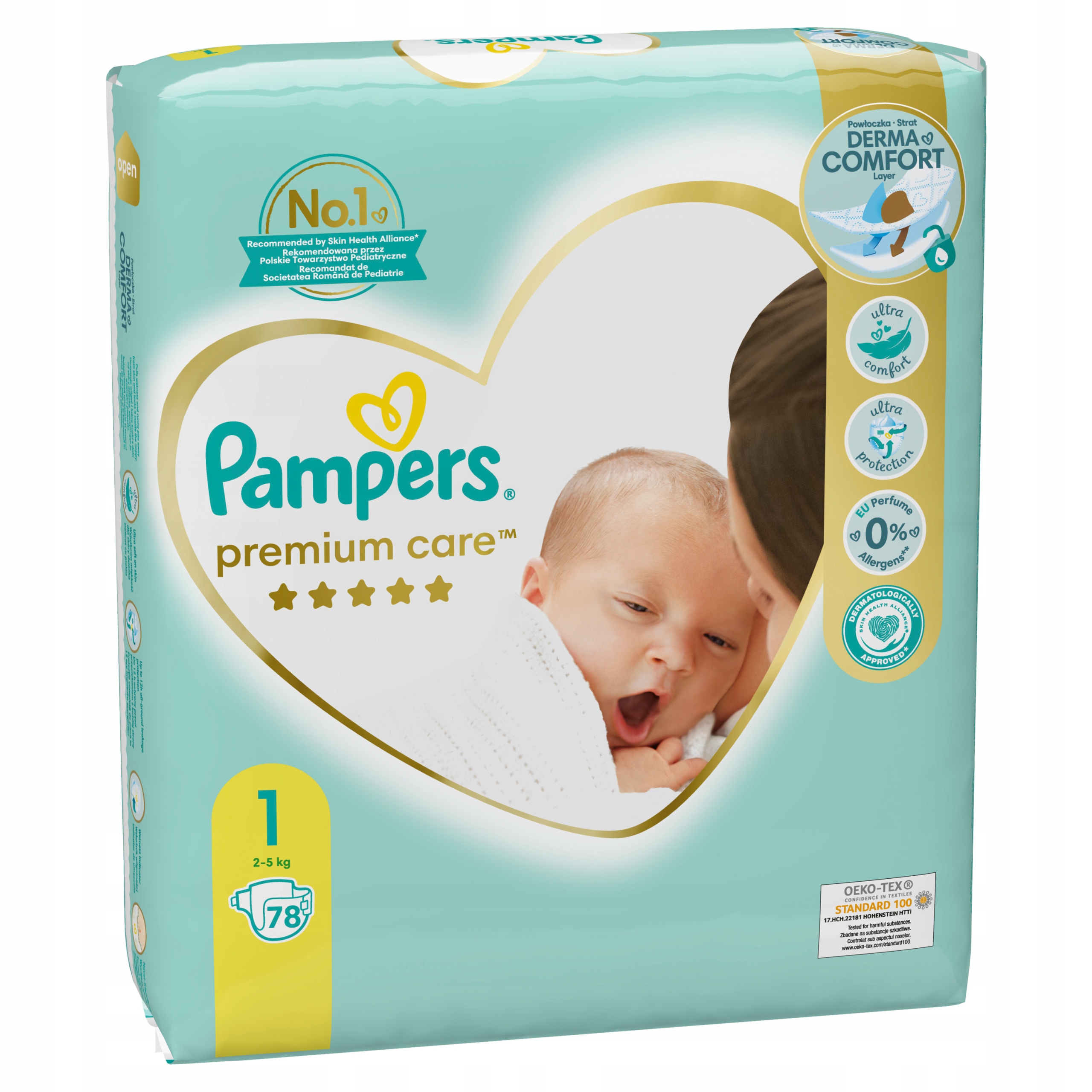 pampers pieluszki premium care 4 104szt ceneo