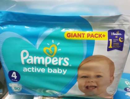 pampers baby dry jumbo pack size 3